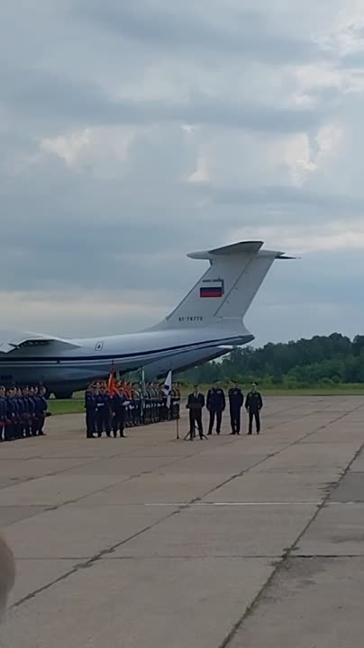 Прощание с экипажем в твери