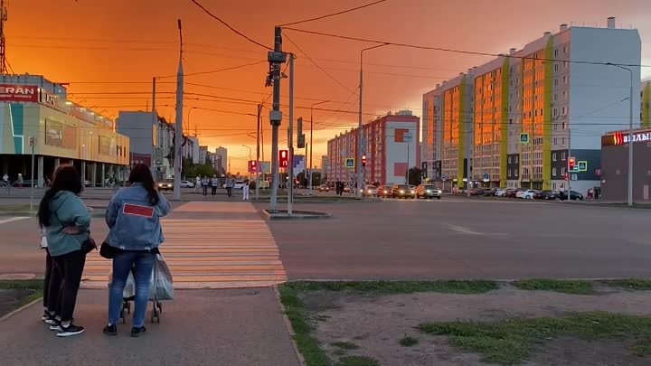 Прямо сейчас небо в Заозёрном жилом массиве!