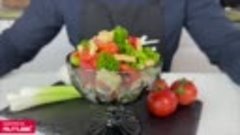 Рецепт овощного салата с мясом