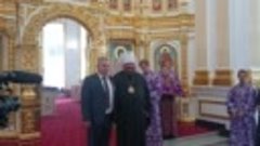 В праздник Крестовоздвижения митрополит Ферапонт вручил патр...