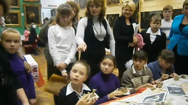 Мастеркласс с Редькиным А.А.для школьников из Новоайдарского района.