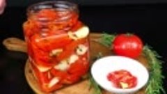 🍅Домашние ВЯЛЕНЫЕ ТОМАТЫ в духовке, Люда Изи Кук закуска из...