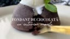 Fondant de ciocolată | Zahăr Domnița 