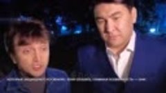 Комики Азамат Мусагалиев и Денис Дорохов на концерте в Донец...