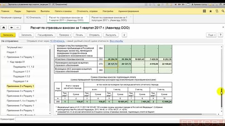 Уплата в ФСС - Страховые взносы в 2017 году, порядок отражения и рас ...