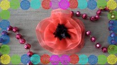 DIY Quick and Easy Fabric Flower Tutorial, DIY, How to make ...