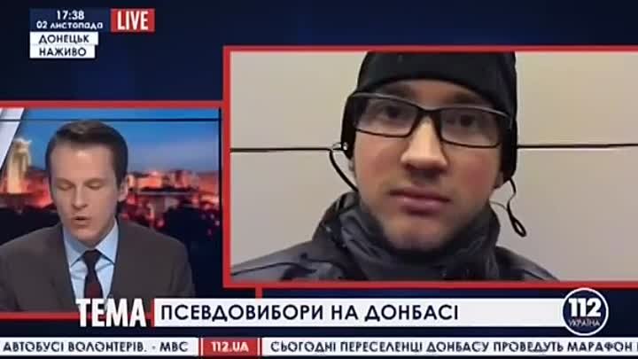 Выборы в Донбассе. Роман Гнатюк ломает укрошаблоны наживо 2 11 2014