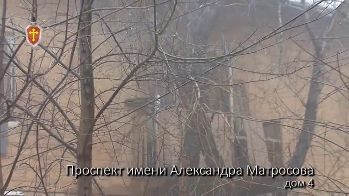 Последствия обстрела ВСУ жилых домов на улице Матросова