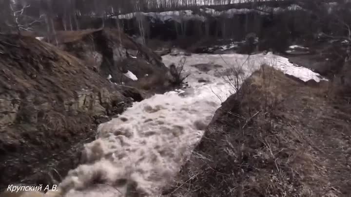 Водопад на р. Выдриха 4.4.14г.