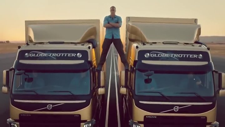 жан-клод ван дамм в рекламе грузовиков вольво