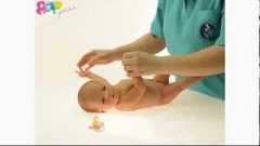 Ежедневный массаж для детей в 1-3 месяца.