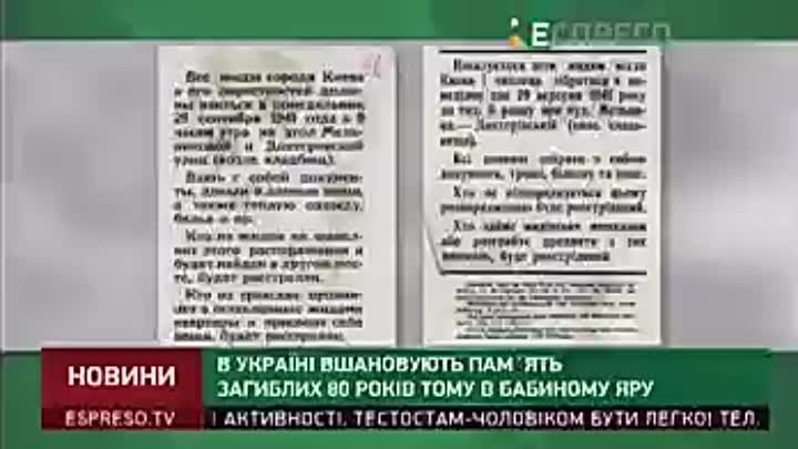 В трагедии Бабьего Яра виноват СССР, который скрывал от евреев инфор ...