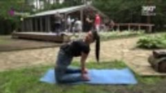 Фестиваль йоги прошел в парке имени Ларисы Лазутиной в Одинц...