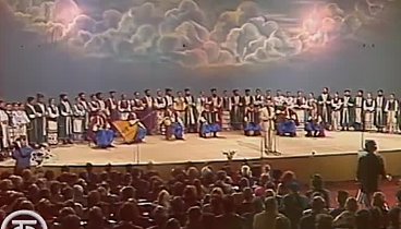 Кубанский казачий хор. Встреча в Концертной студии Останкино (1991)