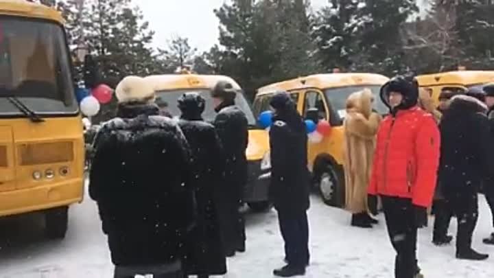 Новый школьный транспорт в Омской области 🚌🚌