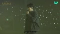 [eng] jungkook golden live on stage_3cmgoogie