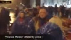 Financial Maidan attaсked by police 26.02.2015