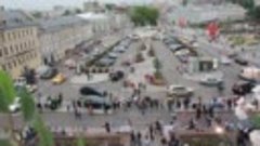 Москва. Цветной бульвар. Девятое мая, День Победы! От души п...