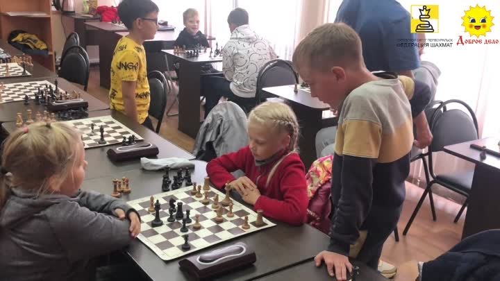 Шахматы объединяют людей. Матвей Шенаурин и Лидия Логинова