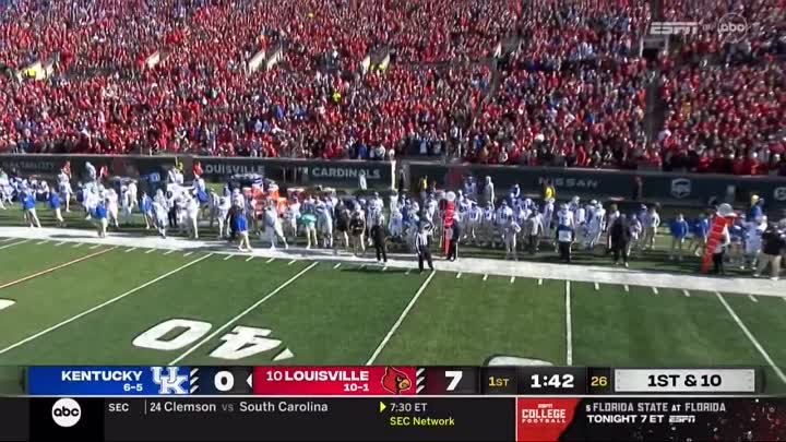 11.25.2023-College Football-Kentucky vs. Louisville