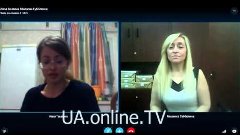 Анна Тарасова и Снежана Аэндо на UA online TV