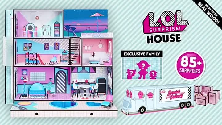 LOL Surprise!   NEW LOL Surprise House with 85+ Surprises!   Commercial