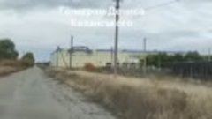 разграбленный российской армией завод «Чумак» в Каховке
