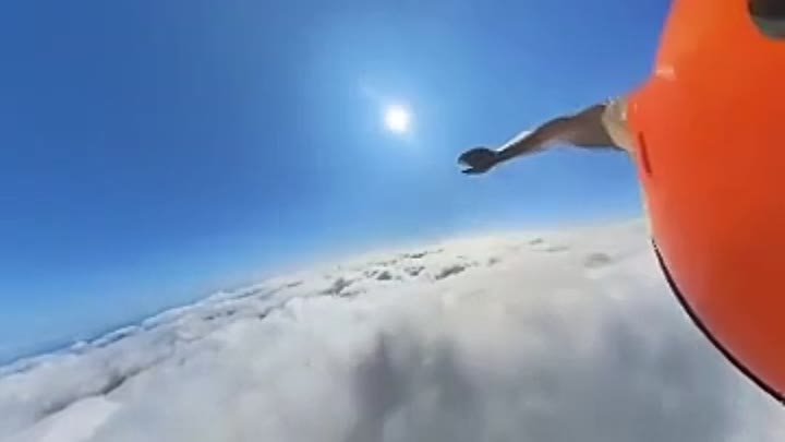 Как выглядят облака изнутри