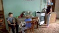 Многодетной семье из Калининского района провели газ