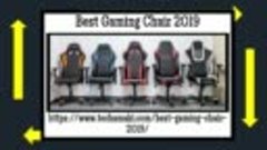 Best Gaming Chair 2019