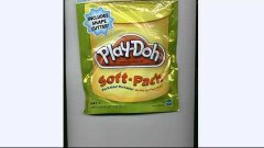 Play Doh Soft Pack and 1 Shape Cutter   Yellow