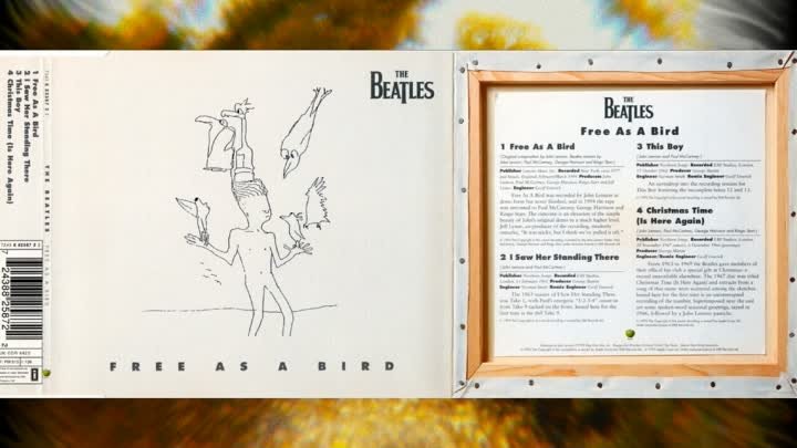 The Beatles - Christmas Time. "Is Here Again" "Free as a Bird Single Version"