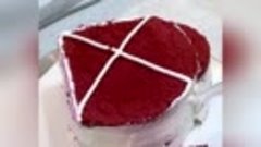 Тортик в форме сердца