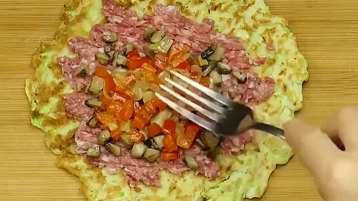 Вкусные кабачковые блины