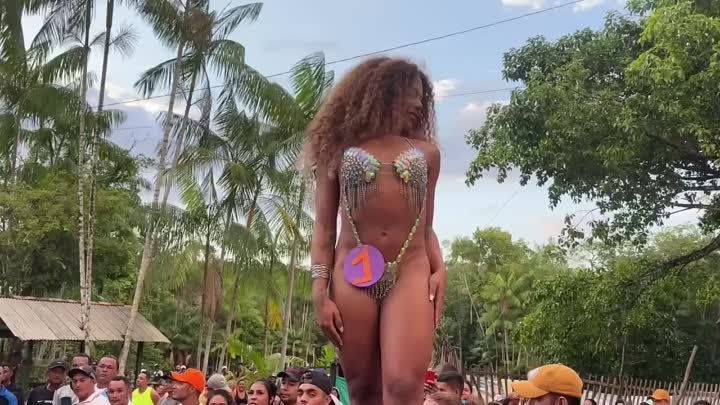 Desfile das modelos no Garota Açaí 2023 - Caruaru, Brazil