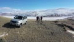 Забрались на границу Монголии и Китая в Горном Алтае