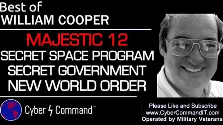 Majestic 12, Secret Space Program and New World Order - William Cooper (Audio Interview) [SD 360p]