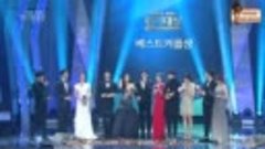 141231 KBS Drama Awards - Best Couple-arabic sub