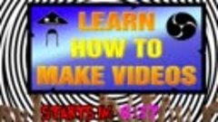 Learn how to make your own Videos with OBS - Flat Earth Acti...
