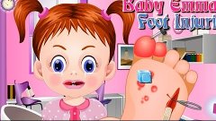 NEW Игры для детей 2015—Бэби Эмма ноги болят—Мультик Онлайн ...