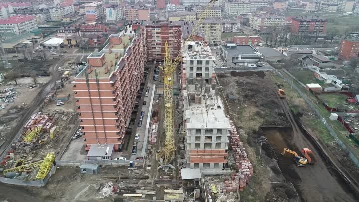 Ход строительства ЖК Калинино парк (Февраль 2019)