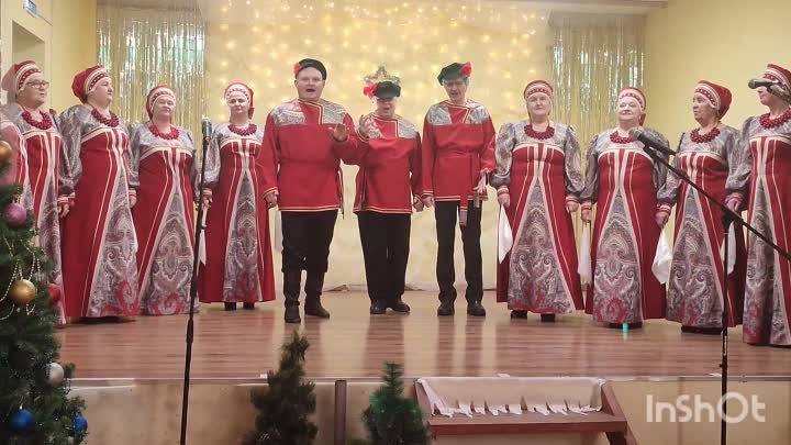 Народный хоровой коллектив "Березка" - "Елочки-мотало ...