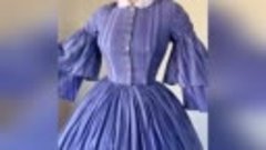 Как одевались девушки в половине 19-го века ☺