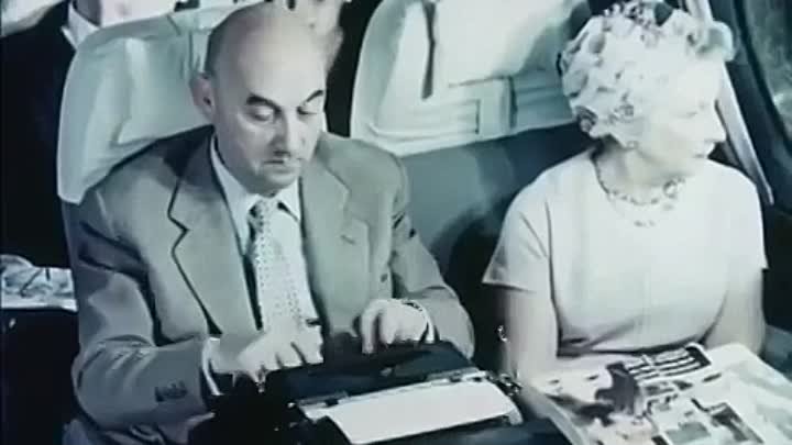 Реклама советских авиалиний из 60-х