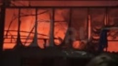 Пожар на рынке в Ростове-на-Дону локализован
