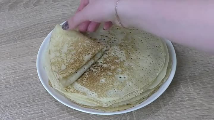 Блинчики на Кефире с Дырочками (ажурные). Просто тают во рту!