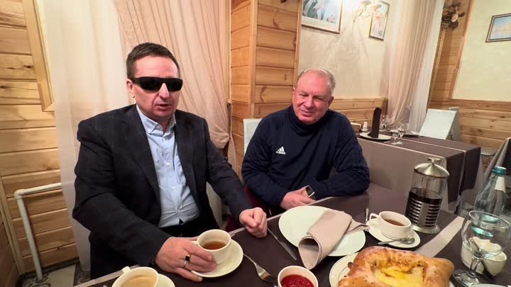 Давид Салуквадзе владелец ресторана Арагви интервью для Виктора Тарт ...