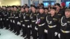 Белгородских школьников приняли в кадеты морской пехоты