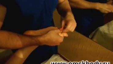 Thai foot massage Тайский массаж ног стоп Токмаков