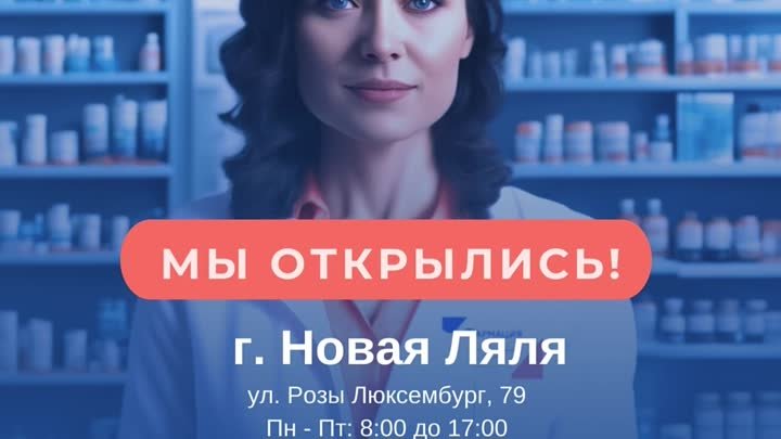 открытие аптек_Фармация_НоваяЛяля